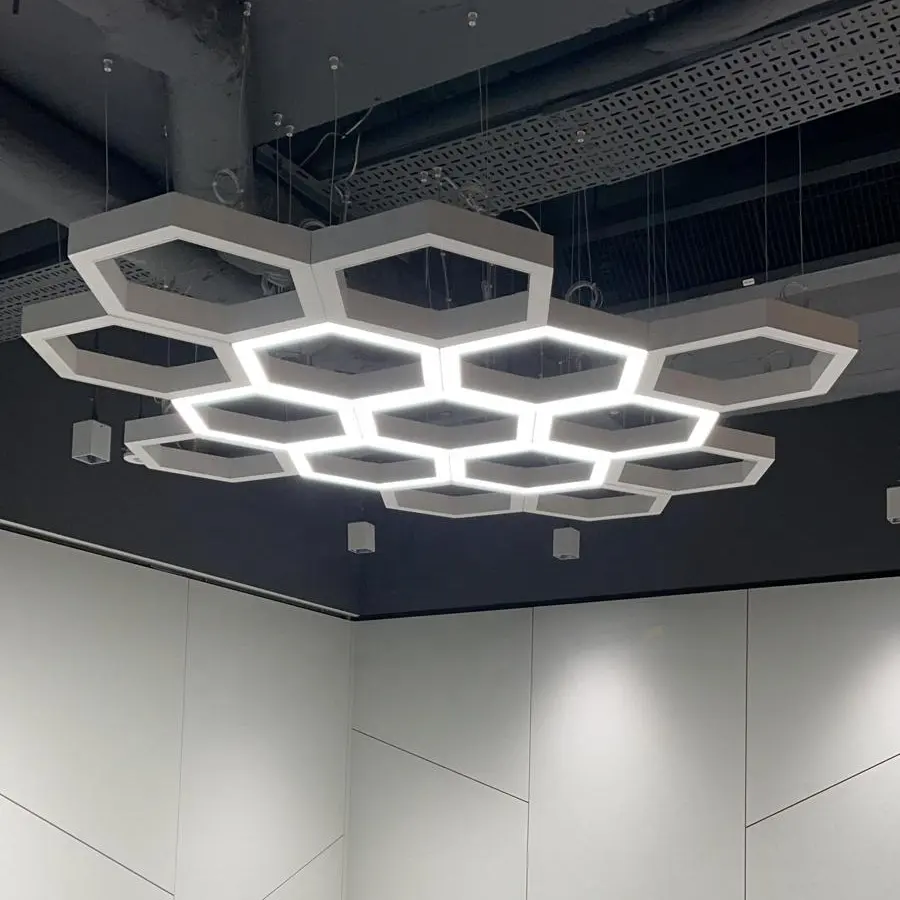 LED hanging light Rhombus project case.png
